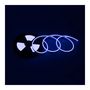 Neona LED lente NEON FLEX, 5m spole, 12Vdc, 11W/m, IP65, ZILS, 1cm griezums, Design Light N-6X12-Z-11W-NI-01 5908293400550