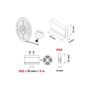 Neona LED lente NEON FLEX, 5m spole, 12Vdc, 11W/m, IP65, 3000K, 1cm griezums, Design Light N-6X12-Z-11W-30K-01 5908293400505
