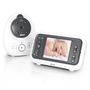 Video baby monitor with 2.8" color display White / Anthracite DVM-77 8712412580286