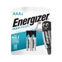 Alkaline battery LR03 (AAA) EP92 1.5V 1200mAh MAX plus Energizer 4pcs blister LR03/ENE/MAX-BL2 7638900437454
