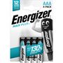 Алкалиновая батарейка LR03 (AAA) EP92 1.5V 1200mAh MAX plus Energizer 4шт блистер LR3/ENE/MAX-BL4 7638900423051; 7638900437461