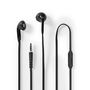 Wired Earphones | 3.5 mm | Cable length: 1.20 m | Built-in microphone | Volume control | Black HPWD2021BK 5412810412532