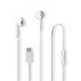 Wired Earphones | USB-C™ | Cable length: 1.20 m | Built-in microphone | Volume control | White HPWD4024WT 5412810466191