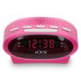Clock radio Pink ICR-210 PINK 8711902033806