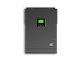 Saules invertora OFF-Grid  pārveidotājs ar MPPT Green Cell  saules lādētāju 48VDC 230VAC 3000VA / 3000W tīrs sinusoidāls vilnis INVSOL04 5904326370296