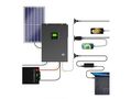 Saules invertora OFF-Grid  pārveidotājs ar MPPT Green Cell  saules lādētāju 48VDC 230VAC 3000VA / 3000W tīrs sinusoidāls vilnis INVSOL04 5904326370296