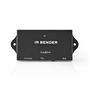 IR Remote Control Extender | Signal range: 7.0 m | 3 Devices | ABS | Black IREX050BK 5412810326273