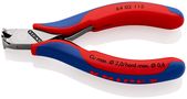 KNIPEX 64 02 115 Elektronikas gala griešanas knaibles ar daudzkomponentu rokturiem 115 mm KNIP/6402115