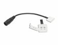 Savienojums LED lentai 8mm 2 kontaktu uzspiežams ar barošanas ligzdu 2.1x5.5mm; female LED-1048 5902270742237
