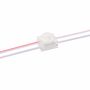 LED modulis 12 Vdc ar lēcu 160° neitrāli balts, MINI LEDM-1-2835NW