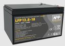 Akumulators LiFePO4 12,8 V 18Ah, BT, ar T2 (F2) spailēm NPP LFP12.8-18 8719845200477