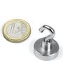 Āķis ar magnētisku stiprinājumu Ø20mm NdFeB N38 MAG/HOOK/20