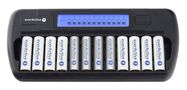Automātiskais lādētājs 1-12AAA, AA NiCd, NiMH EverActive NC-1200 5902020523833