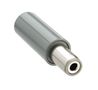 Barošanas spraudnis DC 2,1 / 5,5 mm, lodējams LUMBERG Grey DC/CX-2.1/5.5M-LM/G