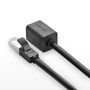 Kabeļa pagarinātājs F/UTP CAT6 RJ45 spraudnis - ligzda 2m melns NW112 UGREEN UGREEN/11281 6957303882816