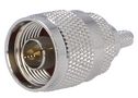 Spraudnis N uzspiežams 50Ω RG58 kabelim ME/CX-N-M/58-CR