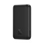 LiPo Powerbank 6000mAh 20W bezvadu uzlāde 15W USB-C Magsafe saderīgs Mini Air melns BASEUS P10059002113-00 6932172641436