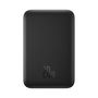 LiPo Powerbank 6000mAh 20W bezvadu uzlāde 15W USB-C Magsafe saderīgs Mini Air melns BASEUS P10059002113-00 6932172641436