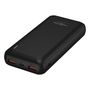 LiPo  uzlādēšanas ierīce (Powerbank) 2xUSB + USB C 20000mAh 20W QC3.0 PD melna ar microUSB kabeli ANSMANN PB320PD 4013674187195