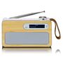 Portable DAB+/ FM radio with Bluetooth® Bamboo White PDR040BAMBOOWH 8711902043997