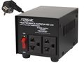 Transformatora sprieguma pārveidotājs 230/110Vac un 110/230Vac, 200W ar reversu PRT-200W 5900804107996
