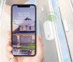 Smart ZigBee iekštelpu bezvadu durvju un logu sensors, 2 x CR2032, balts, WOOX R7047 8435606701259