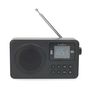 FM Radio | Portable Design | FM | Accu Powered / USB Powered | Digital | 2 W | Screen size: 1.77 " | Black White Screen | Bluetooth® | Headphone output | Alarm clock | Black RDFM2225BK 5412810471430