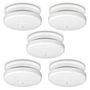 Smoke detector with hush button 5-pack White SA20 5X 8712412596102