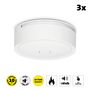Wireless connectable smoke detector 10 year 3-pack White SA61 3X 8711902076346