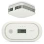 Set of smoke detector and carbon monoxide alarm White SCA50 8711902072751