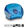 Boombox with CD player FM radio and stickers Blue SCD-24BU KIDS 8711902044925