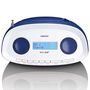 DAB+, fm boombox with cd, mp3, usb, blue SCD-69BU 8711902036036