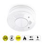 Smoke detector with 10 years battery and sensor runtime White SD1010 8711902089445