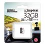 Карта памяти micro SD 32GB Class 10 UHS-1 U1 A1 V10, High-Endurance SDCE/32GB 740617290035