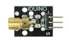 Lāzera diode 5mW sarkana 650nm 5V - modulis Iduino ST1172