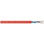 Telecommunication cable nonflammable Technokabel HTKSHekw FE180/Ph90 E30-E90 B2ca 1x2x0.8mm (100m) KGMT1x2x0.8