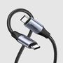 Kabelis USB C male - USB C male 1m 3.2 Gen2 100W 10Gbps 4K@60Hz US355 UGREEN UGREEN/80150 6957303881505