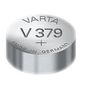 Sudraba oksīda baterija V379 (SR63, V379, SR521SW) 1.55V 14mAh Varta V379 4008496245949; 4008496273508