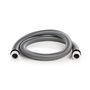 Vacuum Cleaner Hose | 32 mm | 1.80 m | Plastic | Grey VCHO11032GY18 5412810285983