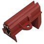 Ogles slotiņas 12.3x5.0x34mm ar korpusu (sarkanas/L94MF7) BEKO 1gab. W1-18131/BEK 4772081009734