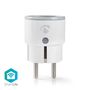 SmartLife Smart Plug | IP21 | Power meter | 2500 W | Plug with earth contact / Type F (CEE 7/7) | -10 - 40 °C | Android™ / IOS | White | 1 pcs WIFIP110FWT 5412810269945
