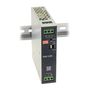 120W single output DIN rail power supply 24V 5A, MEAN WELL XDR-120E-24