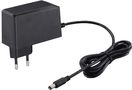 24 W vienas izejas barošanas avots 12V 2A, savienotājs5,5x2,1 x 10 mm, kontaktdakšu adapteris. YS18V-1202000