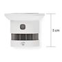 SmartLife dūmu detektors | Zigbee 3.0 | Darbojas ar baterijām | Sensora dzīves cikls: 10 gadi | EN 14604 | Android™ / IOS | 85 dB | Balts | 1 gab ZBDS10WT 5412810401635