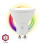 SmartLife Full Colour LED Bulb | GU10 | 345 lm | 4.70 W | RGB / Warm to Cool White | 2200 - 6500 K | Android™ / IOS | Spot | 1 pcs ZBLC10GU10 5412810414437