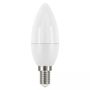 LED Spuldze E14 230V 6W 470lm, sveces formas, silti balta, 2700K, EMOS ZQ3220 8592920045107