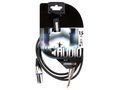 Profesionāls kabels XLR 3pin spraudnis - 6.3mm spraudnis mono 1.5m PAC116-1 5410329465247