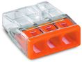 Vadu savienotājs 3x0,5-2,5 mm² 24A/400V WAGO JL/2273-203 4050821027850