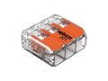 COMPACT SPLICING CONNECTOR 3 x 0.2 - 4 mm▓ FOR ALL WIRE TYPES WG221413 5410329642990; 4050821808442