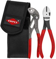 KNIPEX 00 20 72 V02 Mini pliers set in belt tool pouch 1 x 87 01 150, 1 x 74 01 160 160 mm